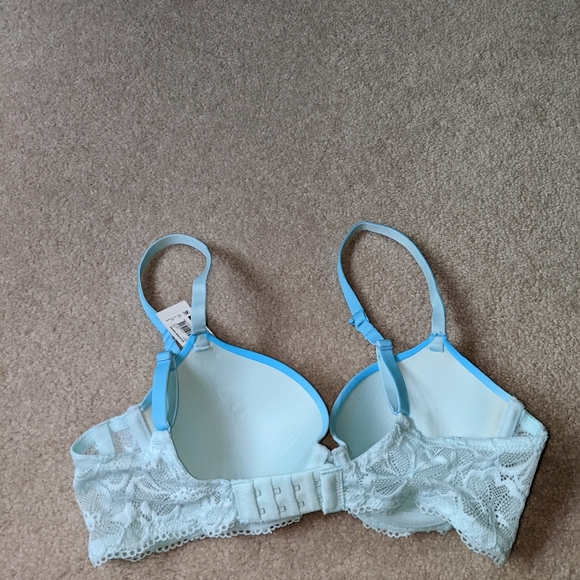 Nwt no boundaries lace frame tshirt blue bra - Picture 6 of 16